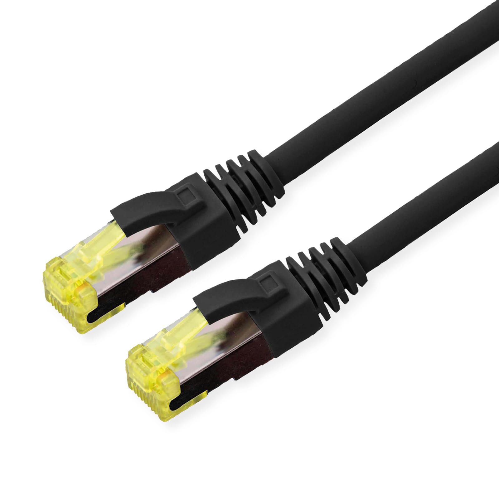 ROLINE Outdoor Patch Cable Cat.6A (Class EA) S/FTP (PiMF), stranded wire, halogen-free, black, 5 m