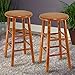 Winsome Wood Tabby Stool, 24-Inch, Cherry