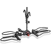 ARKSEN Bike Rack Hitch for Car, 2-Bike Hitch Mount Platform Rack,Holds Electric & Fat Tire Bikes up to 75 lbs Each (150 lbs T