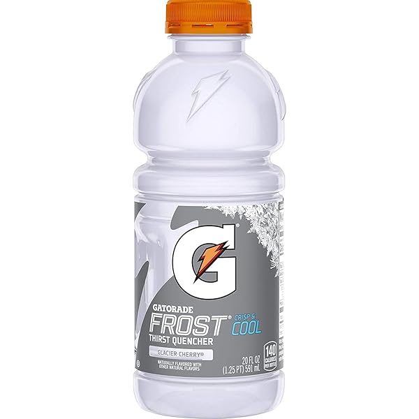 PS MEDICAL READY-TO-DRINK GATORADE, WIDE MOUTH PLASTIC BOTTLES, FROST GLACIER CHERRY