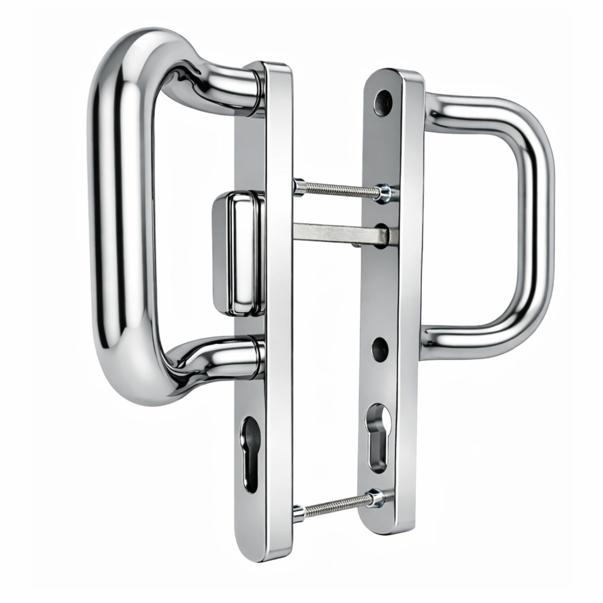 UAP Sliding Patio Door Handles with Comfortable Grip 219mm (Mirror Polished)