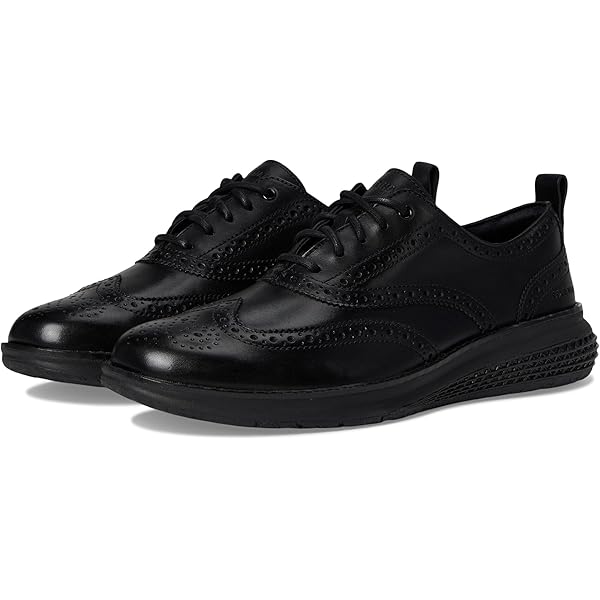 Cole Haan Men\'s Grand Evolution Wingtip SHRTW- Black Size 11.5 Cole Haan Grand Evolution Shortwing SKU: 8962504 - YouTube main image 2