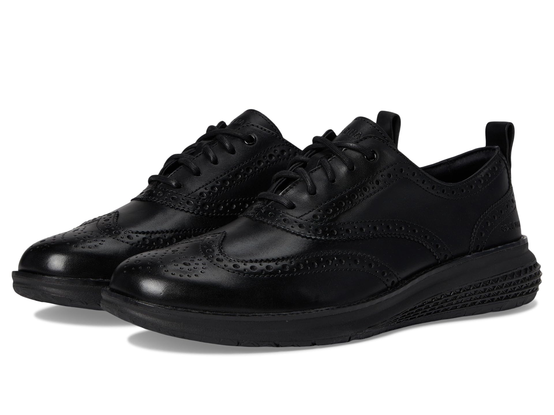 Photo 1 of Cole Haan Men's Og Energyweave Wingtip Oxfords, Black/Black/Black, 10