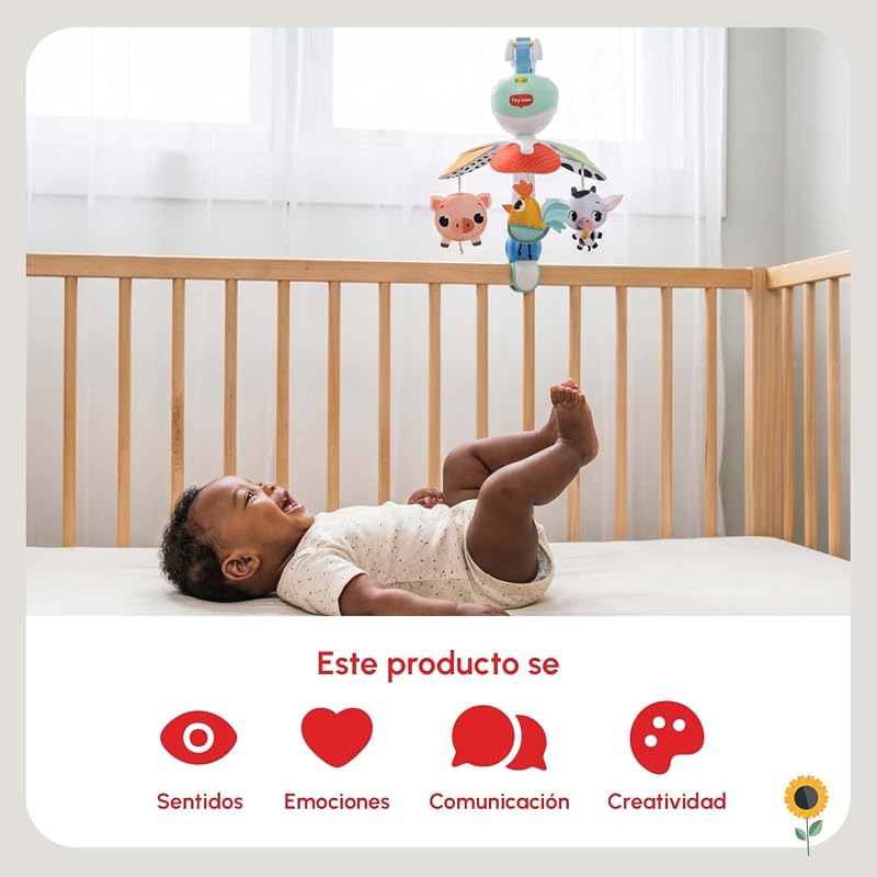 Berço de bebé musical portátil 3 em 1, para a quinta