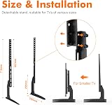 GRIFEMA Universal TV Stand 22-80 Inch Adjustable Height 50kg Max VESA 800x400 view 2