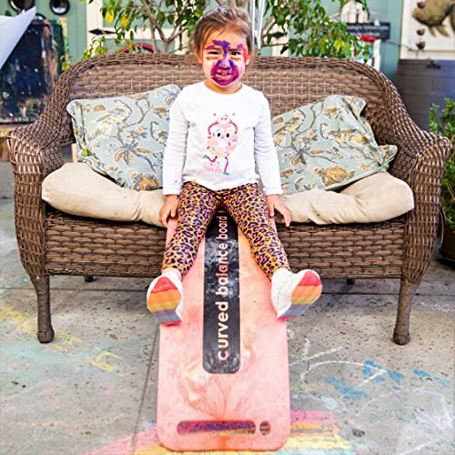 SlideWhizzer Wobble Balance Board for Kids Non Wooden Nugget Couch