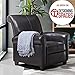 Dorel Living Savannah Pushback Recliner, Espresso
