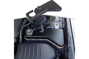 AMAYUM Coolant Tank Cover Engine Trim Compatible with Dodge Charger 2011-2023,for Dodge Challenger 2011-2023,for Chrysler 300c 2011-2023,Black