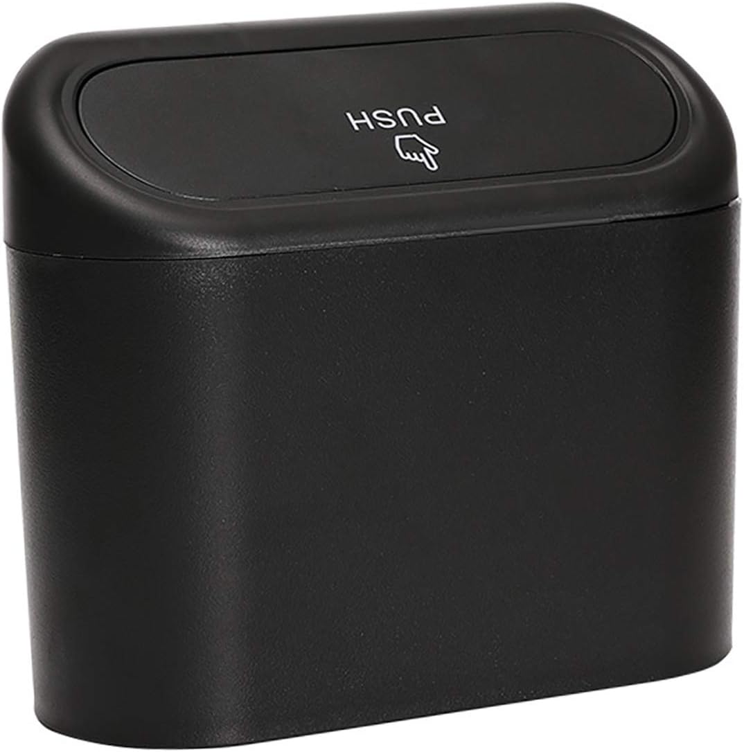 Car Trash Can with Lid Multifunctional Universal Car Bin Waterproof
