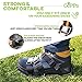 GoPPa Lawn aerator shoes – fully ASSEMBLED product, you only FIT ONCE on your gardening shoes. Ready for aerating your yard, lawn, roots & grass