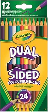 Crayola Dual-Sided Colouring Pencils 12 Pack Assorted Colours view 4