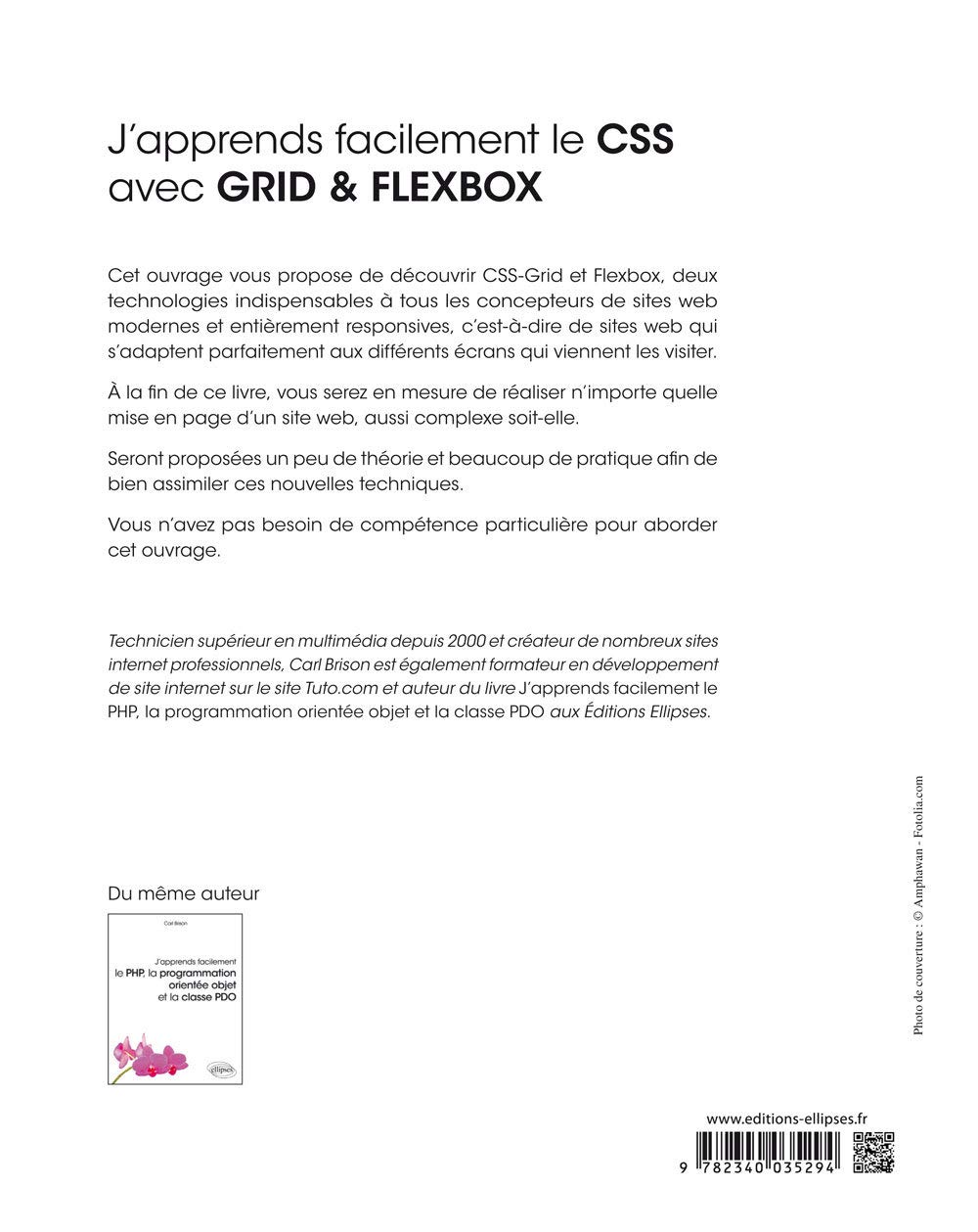 Amazon Fr J Apprends Facilement Le Css Avec Grid Flexbox Brison Carl Livres