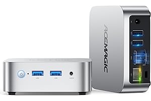 ACEMAGICIAN ACEMAGIC Mini PC Computers 11 Pro, Twin Lake N150 (Beat N97/N95) 16GB DDR4 RAM 256GB M.2 SSD up to 3.6 GHz, Small PC Desktop Computers Support Dual 4K, WiFi, BT, Ethernet, Micro PC for Business Home