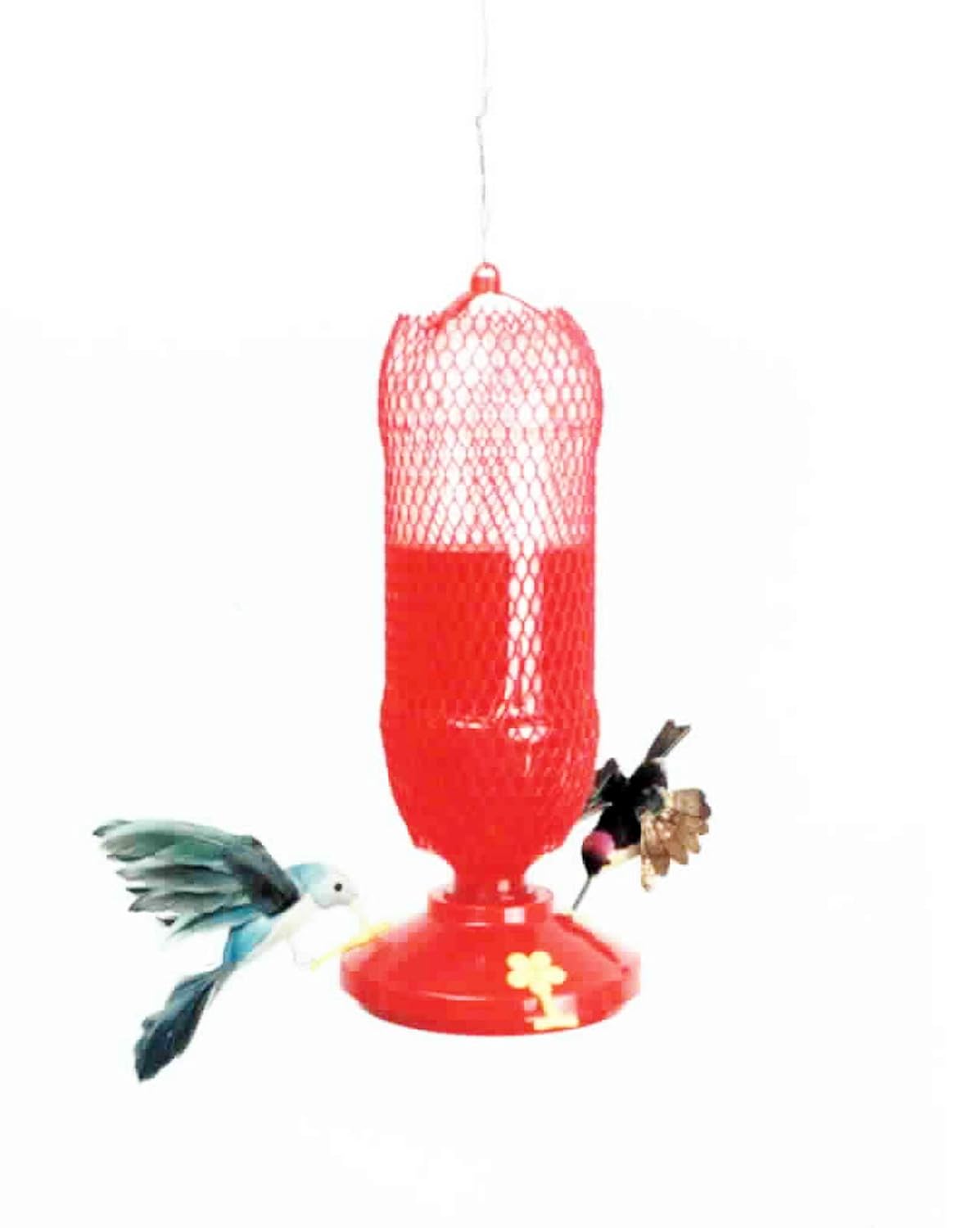 Gadjit Soda Bottle Hanging Hummingbird Feeder Kit Fill Feeder
