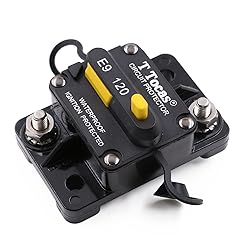 T Tocas 120 Amp Circuit Breaker with Manual Reset