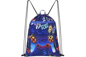 Luchike Drawstring Backpack for Kids - Boys Sport Gym Beach Swim Travel Daypack