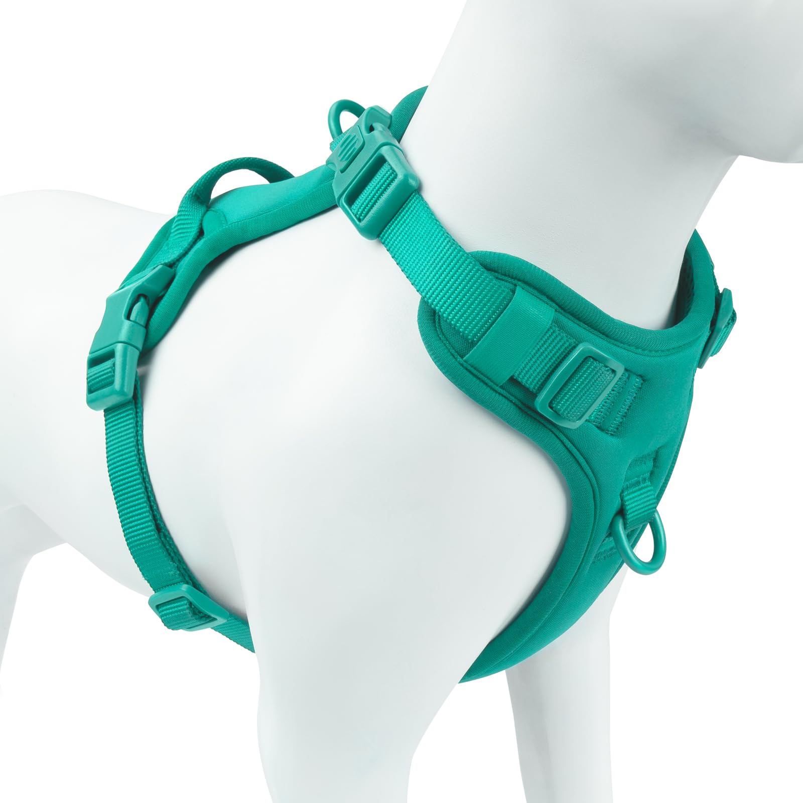Photo 1 of Sunraymascota No Pull Dog Harness, Puppy Vest with Front Clip for Small Medium Large Sized Dog(MARRS Green,XS)