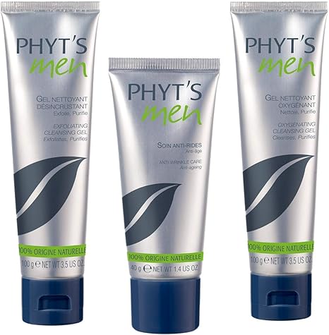 Amazon フィッツ Phyt S オーガニック メンズコスメ 男性用化粧品 デイリー洗顔 スペシャルケア洗顔 保湿クリーム セット Mensスキンケアセット Phyt S 洗顔ジェル 通販