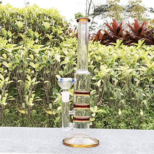 Handmade Art Glass Tall 11 Inch Join 14MM Brown