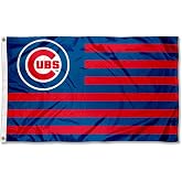Chicago Baseball Stars and Stripes American Nation 3x5 Flag