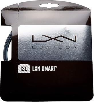 Amazon ルキシロン Luxilon テニスガット 単張り Lxn スマート Lxn Smart 130 ブラック シルバー Wr 0 0 Luxilon ルキシロン ストリング ガット