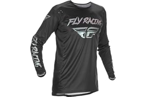 Fly Racing Lite Jersey (Black/Fusion, Large)