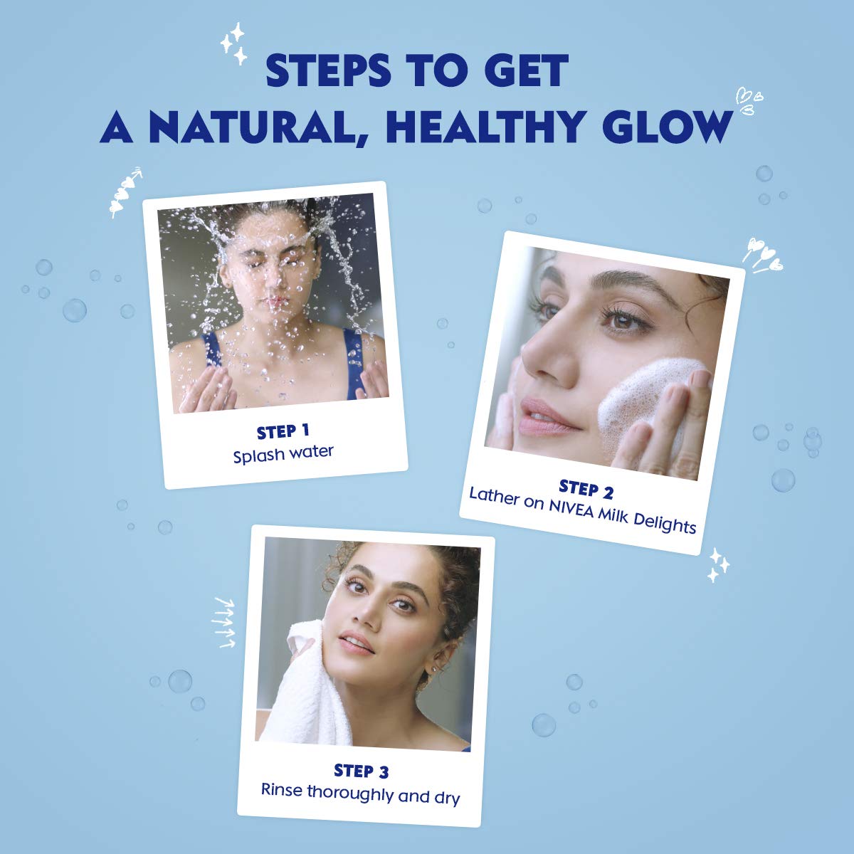 nivea face wash milk delights moisturizing honey