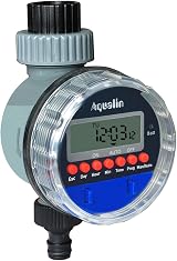 Aqualin Electronic Water Timer Garden Irrigation LCD Waterproof System