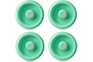 TB Tbuymax 4pc Pump Seals Compatible with Elvie Stride Diaphragm, Replacement Food Grade Silicone Breast Pump Accessories, Compatible with Elvie Stride Membrane Pump Parts