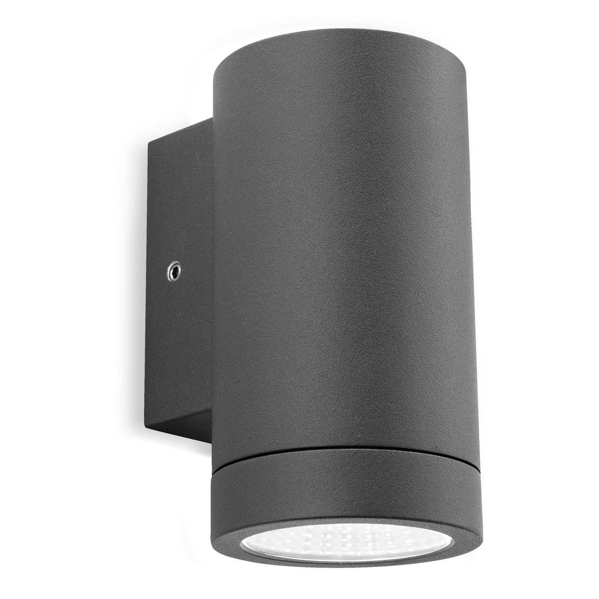 Firstlight Shelby Single LED Wall Light, Aluminium, 3 W, Graphite