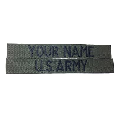 us army name tag