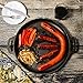 Henley Kitchen - Pre-Seasoned Cast Iron Pizza Pan - 14 Inch Pizza Stone with Cutter and Cookbook eBook