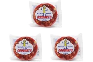 GENERIC Goodart's Peanut Patties, 2.25 Ounces (Pack of 3)