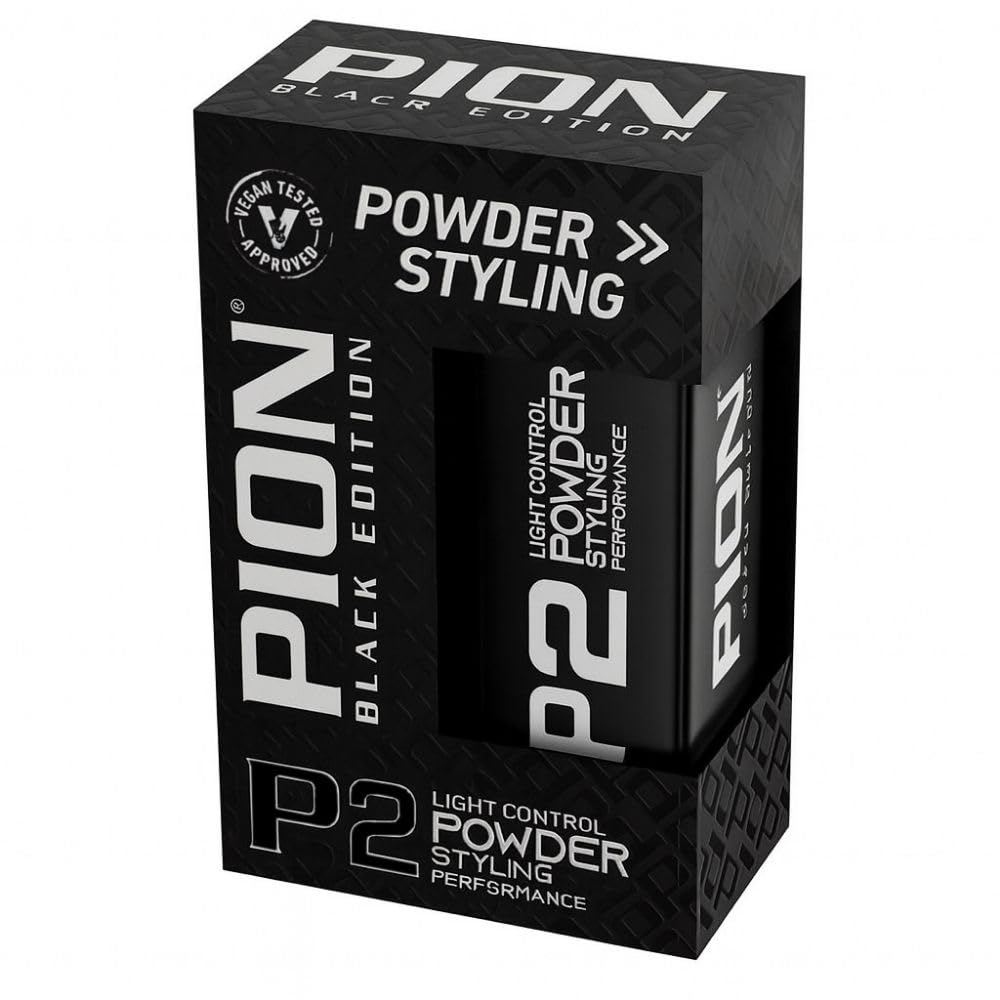 Pion P2 Hair Styling Powder Wax – Ultra Hold Mattifying Powder for Texturizing, Thickening & Volumizing, Professional Salon Use, Natural Matte Finish, 20 g