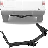 Gelacie 2" Trailer Tow Hitch Receiver Compatible with 2012-2021 Nissan | Class 4 Compatible with 2012-2021 Nissan NV1500, NV2500, NV3500 Steel
