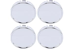 UPALDHOU 4 Pcs Car Wheel Hub Center Cap, Wheel Center Caps 64mm Outer Diameter Scratch Proof ABS Replacement for XC60 2008-20