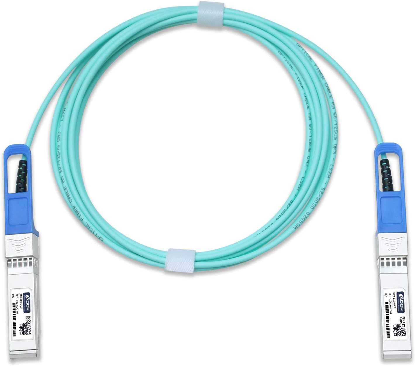 10G SFP+ AOC Cable 10GBASE Active Optical SFP Cable for