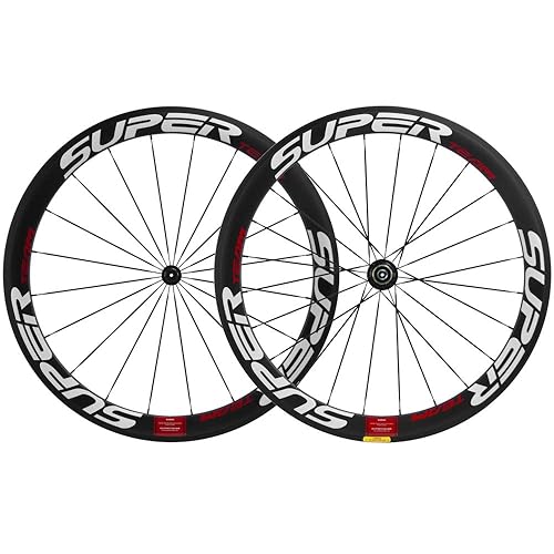 Superteam 50mm Clincher Wheelset 700c 23mm Width Cycling Racing