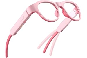 XIYANGYANG Kids Blue Light Glasses with Bluetooth Audio,Smart glasses,RGB 7-color light, Kids Smart Glasses Gifts