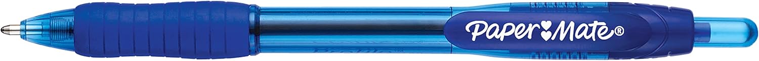 Paper Mate Profile Retractable Ballpoint Pens 12 count : Ballpoint Stick Pens : Office Products