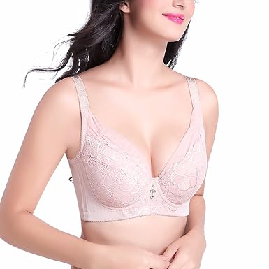 Suiteasy Womens Lace Full Coverage Plus Size No Padding