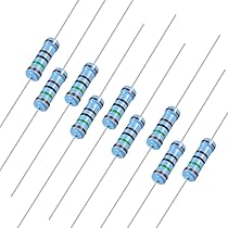 50 Résistances 240 Ohms 2W - Film Carbone, Tolérance 5%, 4 Bandes (rouge-jaune-marron-or) - Pour Projets électroniques