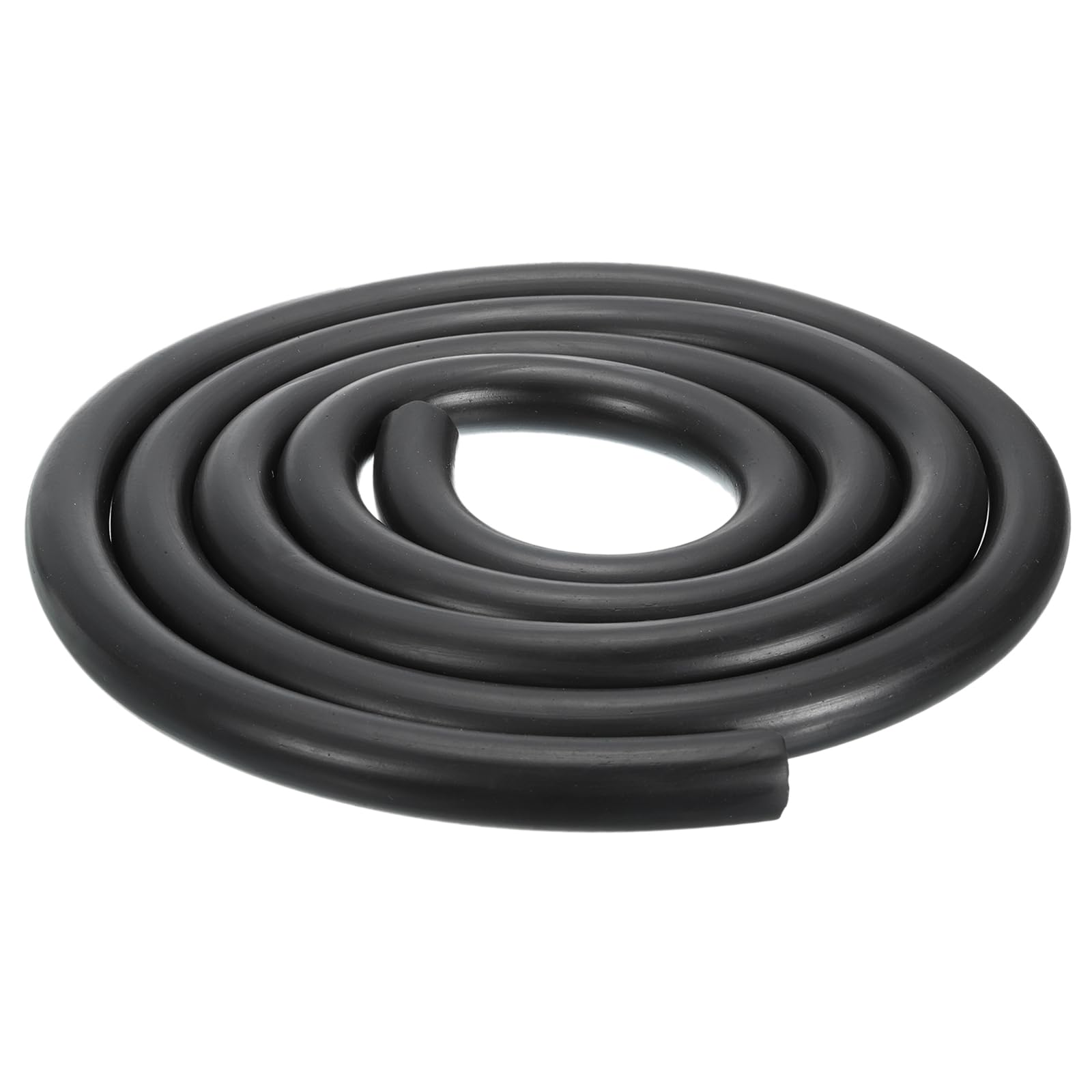 DTGN 18mm x 2meters(DXL) Nitrile Rubber Round Seal Strip - 1Pack - Good for DIY Furniture - Round Solid Weather Stripping - Black