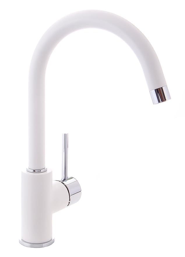 Grünblatt Weiß Küchenarmatur Einhebelmischer Wasserhahn Küche Armatur