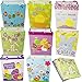 Joyin Toy 16 Easter Day Party Gift Bags for Easter Party Favors (8 Large and 8 Medium Sizes)