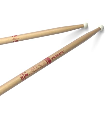 Amazon.com: ProMark DCPM1 Hickory Marching Drum Sticks, Wood Tip
