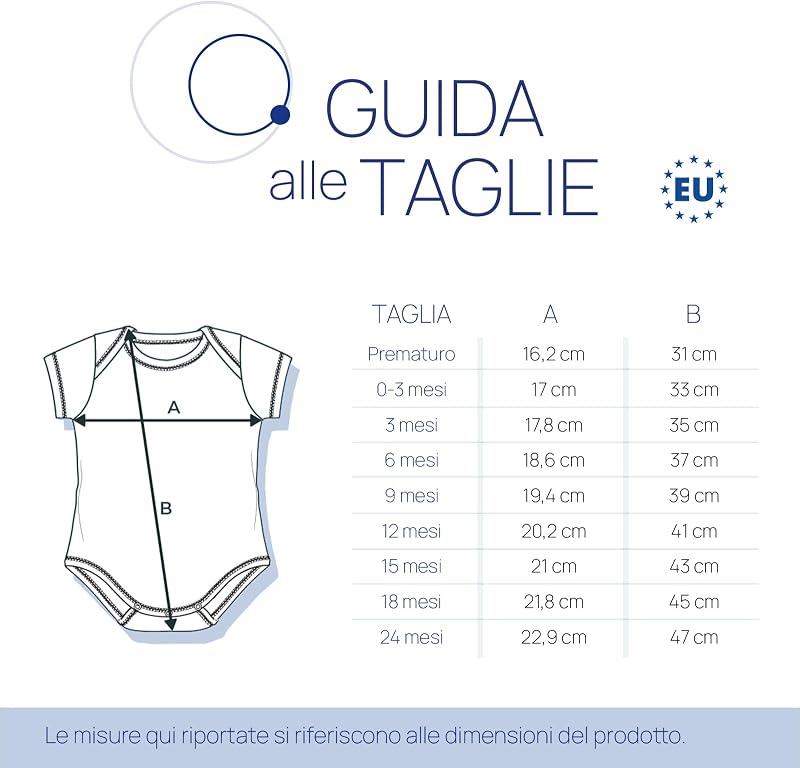 Bimbo 0-24 Set di 4 Body a Maniche Corte
