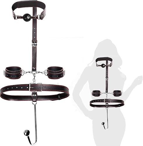 3 in 1 Adjustable Sex Bond Constraints Kit Kinky Fetish Sex Anal Hook BDSM Sex  Bond