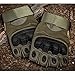 K-mover Gear Military Fingerless Hard Knuckle Tactical Gloves Half Finger for Army Gear Sport Driving Shooting Paintball Riding Motorcycle