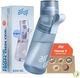 AIR UP Original Twist Pro Starter Set 600ml Blue with 5 Pod Flavours view 1